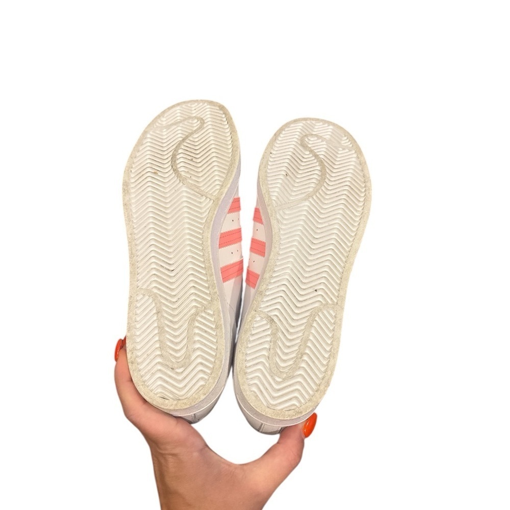 adidas' White and Pink Sneakers - Picture 4 of 5